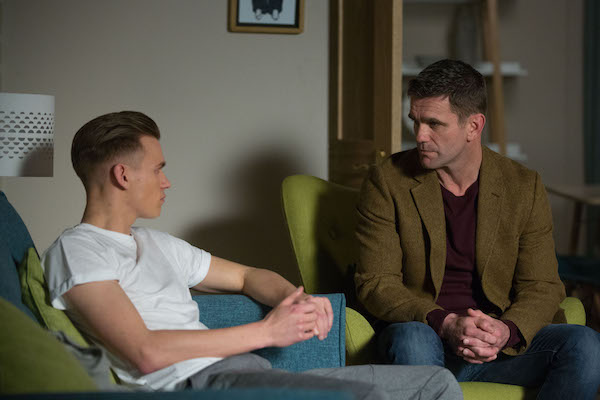 Hunter and Jack in EastEnders