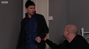 Callum 'Halfway' Highway and his brother Stuart Highway, EastEnders, BBC