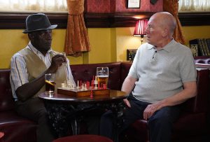 Patrick Trueman and Ted Murray in EastEnders