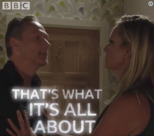 Mell and Ray almost kiss EastEnders 