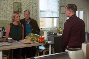 Ray, Mel and Hunter in EastEnders 