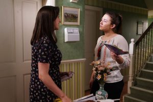 Bex is cross with Sonia EastEnders