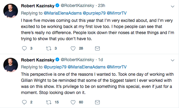 EastEnders' Rob Kazinsky slams 'soap snobbery' as he makes his comeback