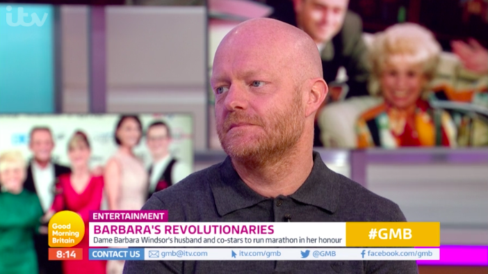 EastEnders stars Adam Woodyatt and Jake Wood are trying to raise £100k in support of Barbara Windsor