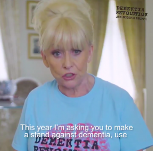 Barbara Windsor (Credit: DementiaRev Twitter)