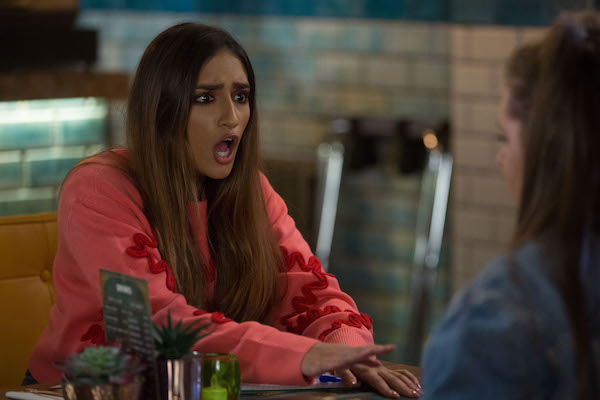 Bernie and Habiba chat in EastEnders 