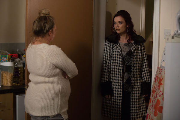 Karen and Whitney in EastEnders 