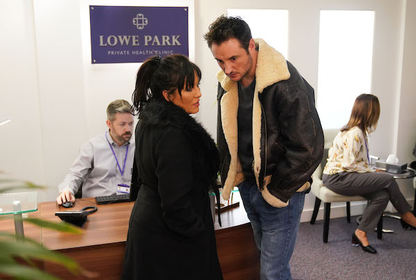 Martin and Kat in EastEnders