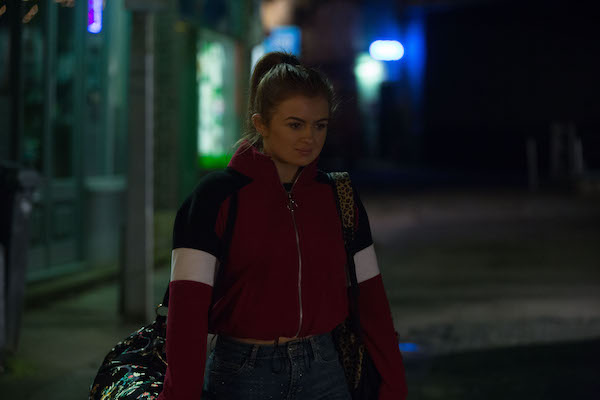 Tiffany back in EastEnders and in trouble 