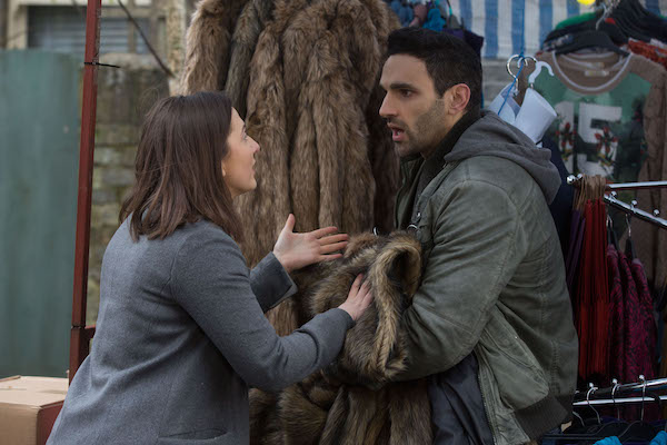 Bex and Kush in EastEnders 