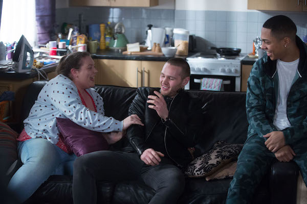 Keanu is home from Spain in EastEnders 
