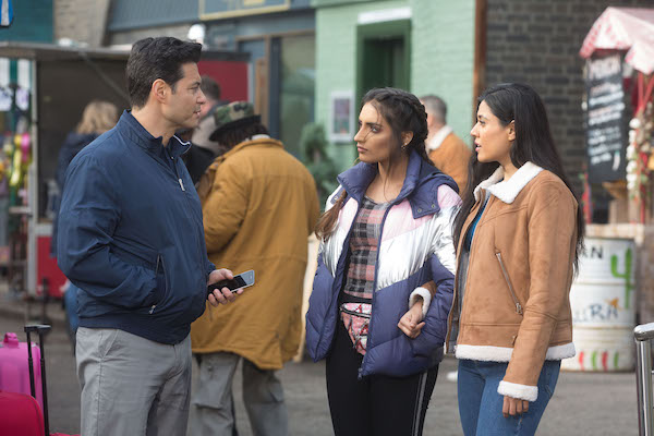 Habiba and Adam in EastEnders 