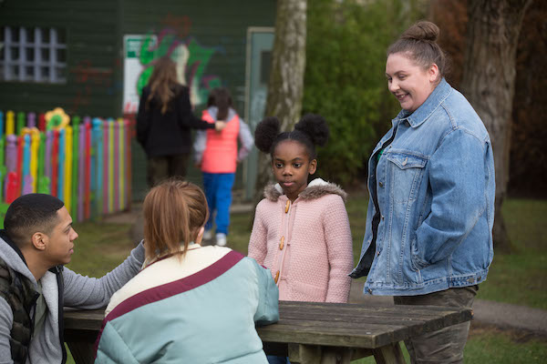 Bernie and Tiffany in EastEnders 