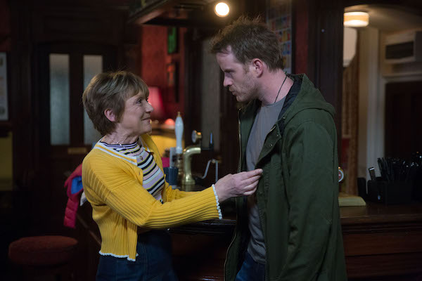 Sean and Jean Slater in EastEnders 
