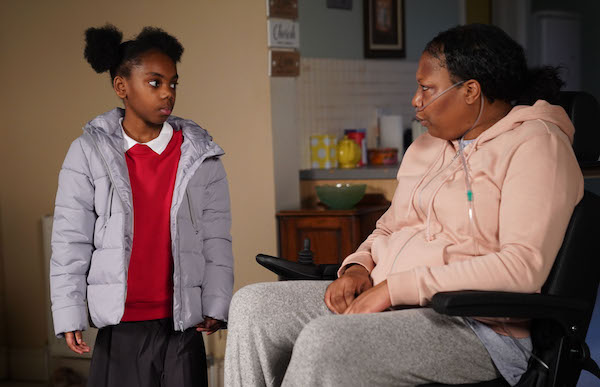 Dinah and Bailey in EastEnders 