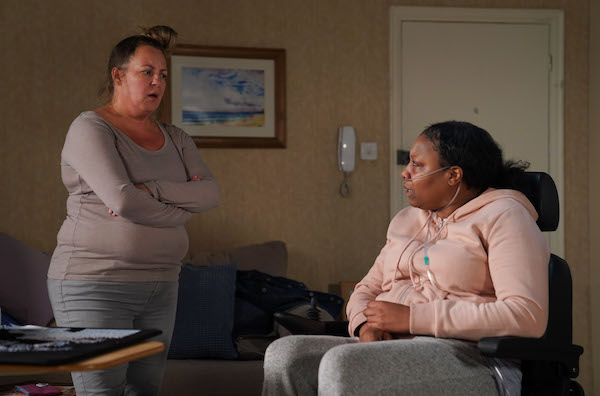 Karen and Dinah in EastEnders 
