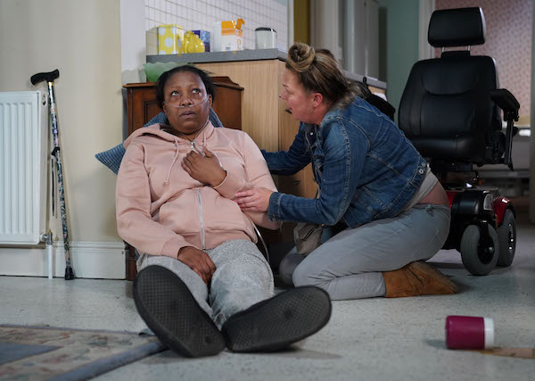Karen and Dinah in EastEnders 