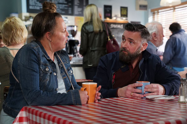Karen and Darren in EastEnders 