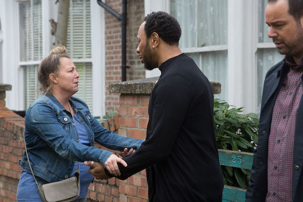Karen and Mitch in EastEnders 