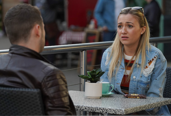 Louise and Ben in EastEnders