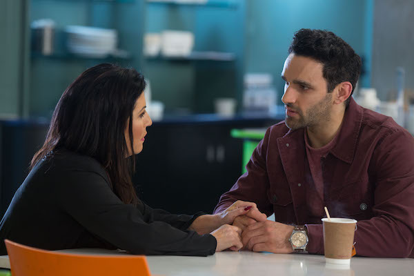 Kat and Kush in EastEnders 