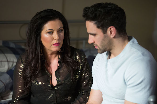 Kat and Kush in EastEnders 