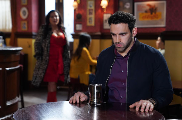 Kat and Kush in EastEnders 