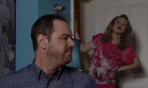 Linda asked if Mick was watching "something naughty"