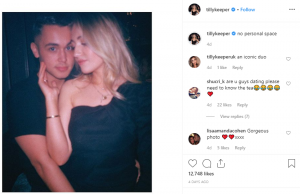 Tilly shared this image of herself with Shaeem (Credit: Instagram)