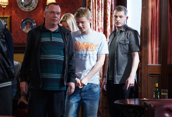 Ian is back in Albert Square EastEnders