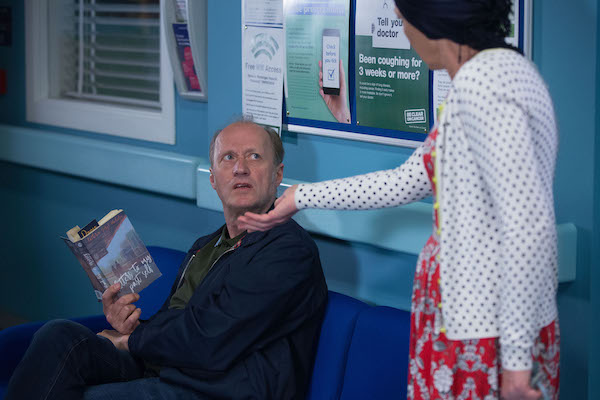Jean and Daniel in EastEnders