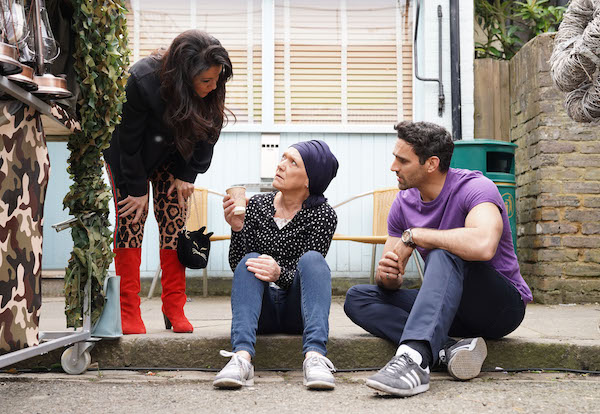 Kat, Kush and Jean in EastEnders 