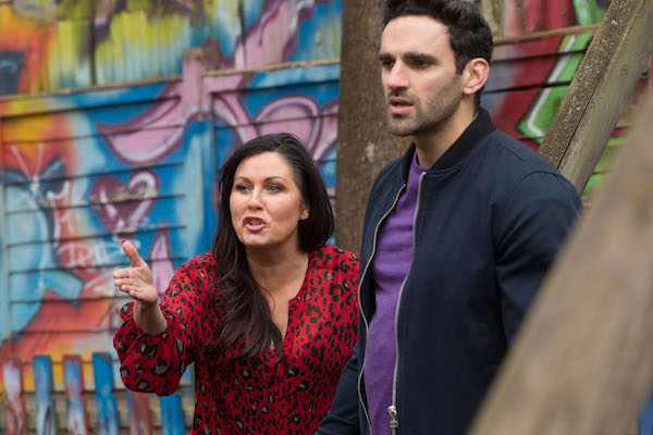Kush and Kat in EastEnders
