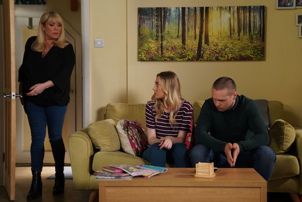 Sharon in EastEnders 