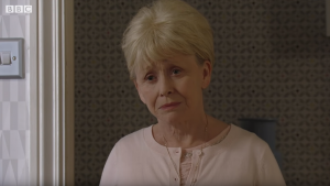 Barbara played Peggy Mitchell in EastEnders 
