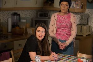 Jessica watched a Stacey/Jean episode five times! (Credit: BBC)