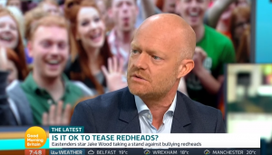 Jake Wood appeared on Good Morning Britain 