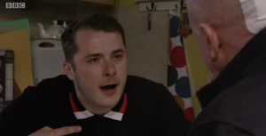Ben tried to explain to Phil he always feels second best (Credit: BBC)