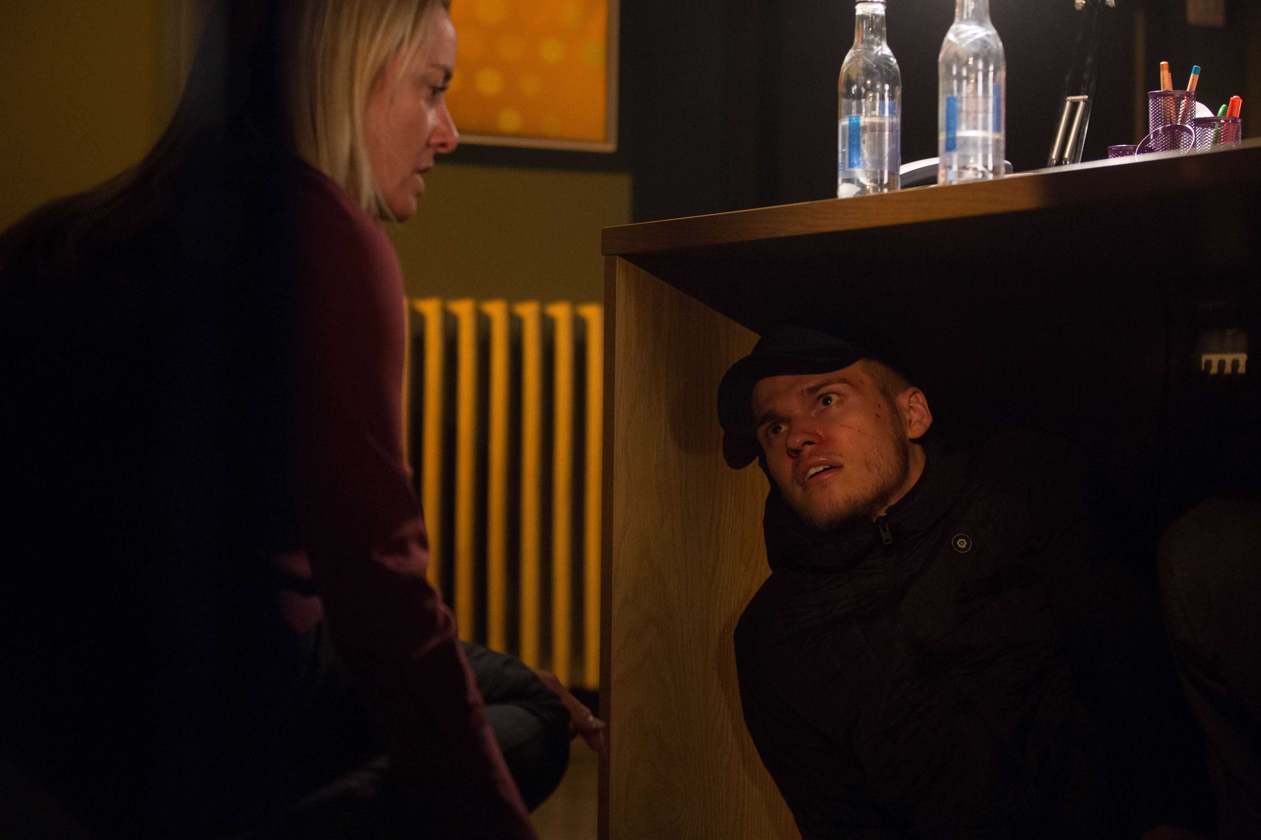 Mel and Hunter Owen in EastEnders