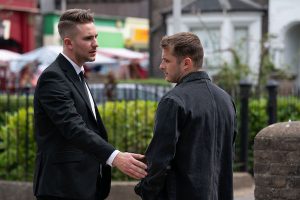 Callum and Ben are trying to be together (Credit: BBC)