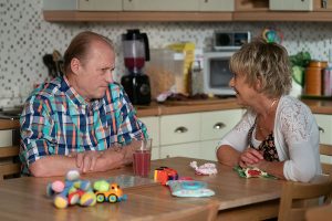 Daniel and Jean were clearly falling for each other (Credit: BBC)