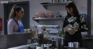 Habiba tried to make Honey see what Adam was really like EastEnders 