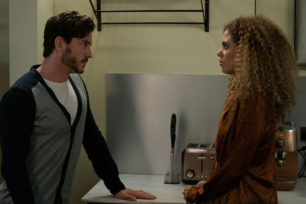 Chantelle and Gray in EastEnders 
