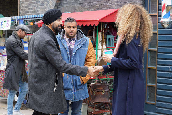 Jags and Chantelle in EastEnders 