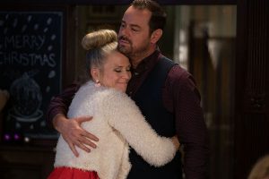 Linda and Mick in happier times (Credit: BBC)