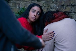 Suki collapsed as she went to visit Ash EastEnders 