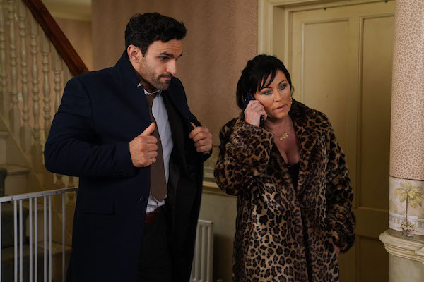 Kat and Kush in EastEnders 