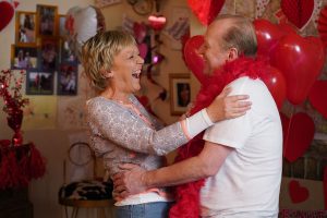Dying Daniel celebrated Valentine's Day with Jean (Credit: BBC)