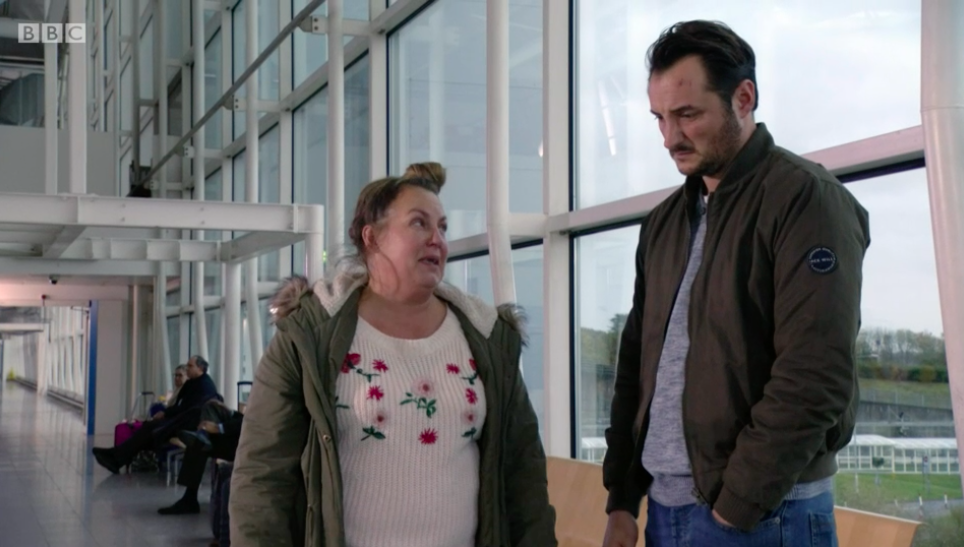 EastEnders fans confused at Keanu getting a flight after Martin burned his passport