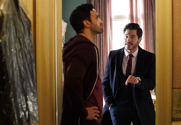 Gray and Kush in EastEnders 